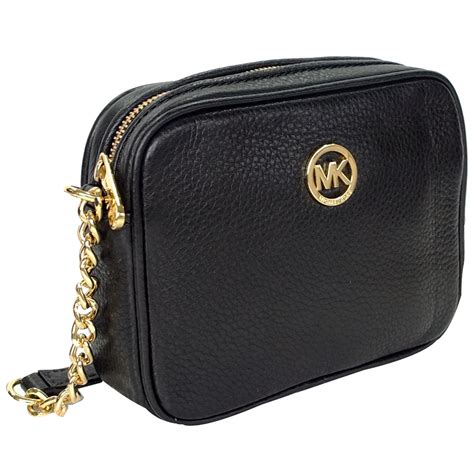 michael kors fulton small crossbody bag in black|Fulton Small Crossbody .